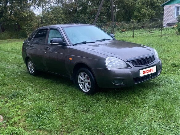 2014 Lada (ВАЗ) Priora I Рестайлинг, коричневый, 335000 рублей - вид 6