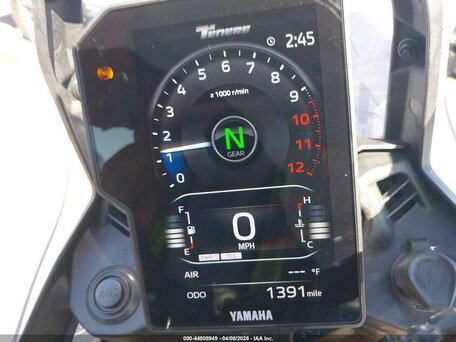 2025 Yamaha Tenere 700, чёрный, 1055354 рублей, вид 2