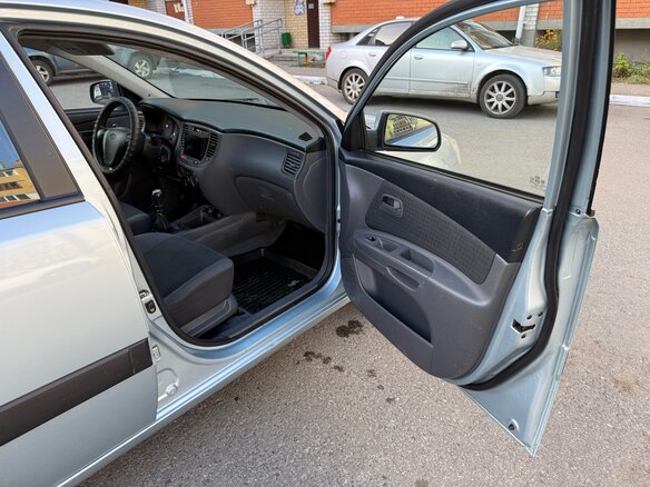 2006 Kia Rio II, серебристый, 337000 рублей - вид 7