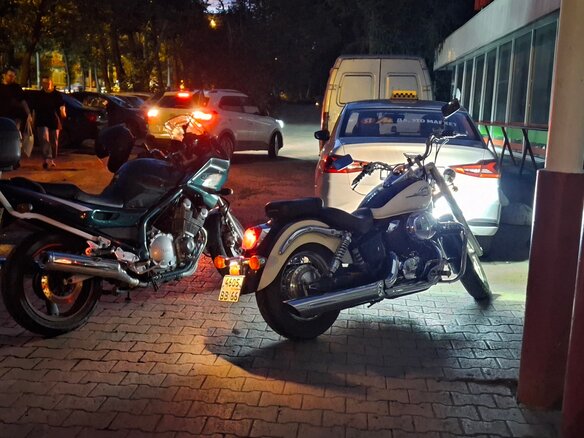 1998 Honda Shadow 400, зелёный, 300000 рублей - вид 2