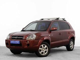 2004 Hyundai Tucson I, красный, 1039000 рублей, вид 3