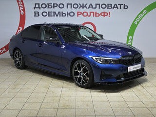 2019 BMW 3 серии 318d VII (G2x), синий, 3250000 рублей, вид 3