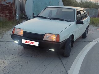 1998 Lada (ВАЗ) 21099, белый, 160000 рублей, вид 1