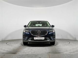 2017 Mazda CX-5 I Рестайлинг, синий, 1861101 рублей, вид 2