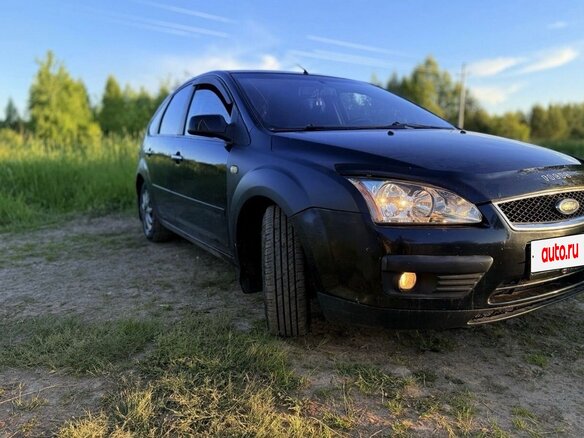 2007 Ford Focus II, чёрный