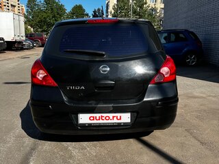 2007 Nissan Tiida I, чёрный, 375000 рублей, вид 3