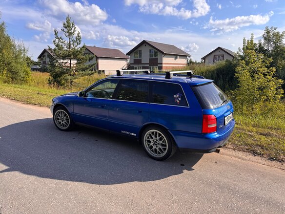 1998 Audi A4 I (B5), синий, 660000 рублей - вид 12