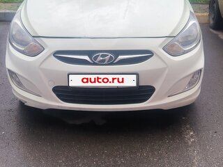 2012 Hyundai Solaris I, белый, 572000 рублей, вид 1