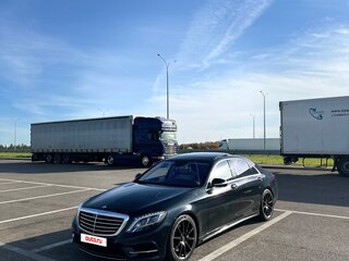2015 Mercedes-Benz S-Класс 500 Long VI (W222, C217), чёрный, 2900000 рублей, вид 3