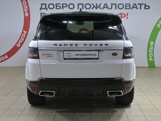 2018 Land Rover Range Rover Sport II Рестайлинг, белый, 4470000 рублей, вид 4