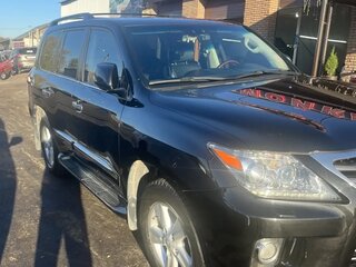 2012 Lexus LX 570 III Рестайлинг, чёрный, 4200000 рублей, вид 1