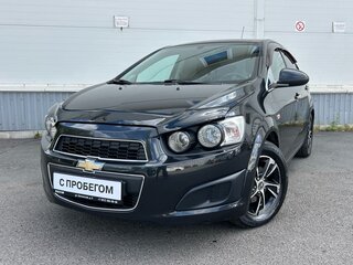 2013 Chevrolet Aveo II, чёрный, 569000 рублей, вид 1