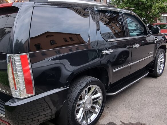 2011 Cadillac Escalade III, чёрный, 2400000 рублей - вид 7
