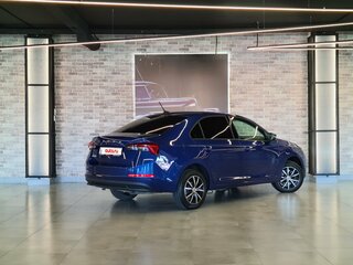 2021 Skoda Rapid II, синий, 1670000 рублей, вид 4