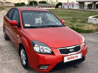 2009 Kia Rio II Рестайлинг, красный, 630000 рублей, вид 1