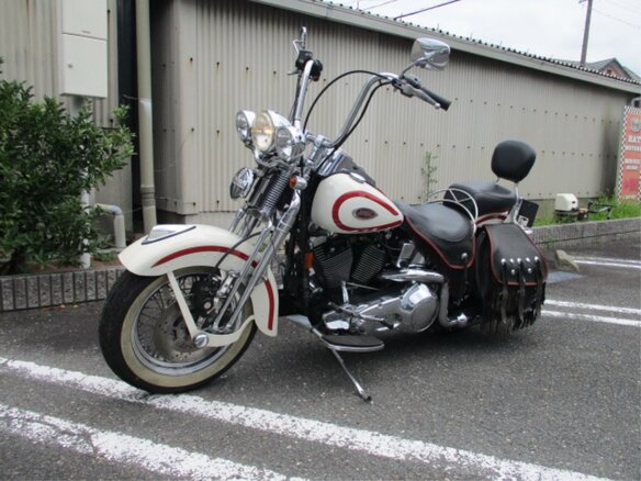 1997 Harley-Davidson Springer Softail, белый, 1257000 рублей - вид 3