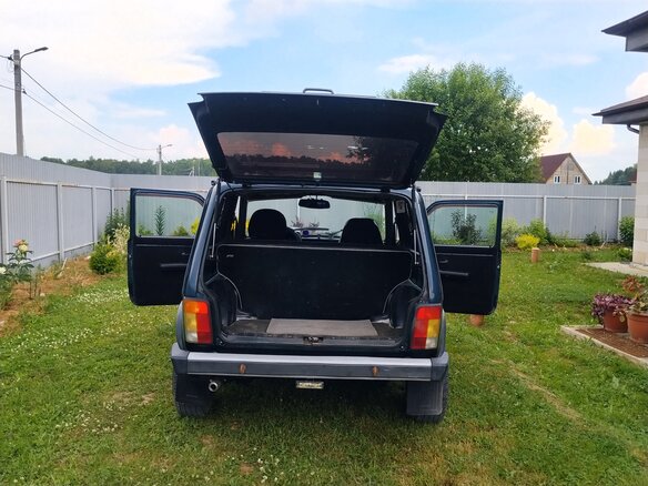 2003 Lada (ВАЗ) 2121 (4x4) I Рестайлинг, синий, 450000 рублей - вид 13