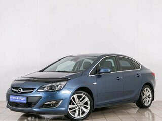 2014 Opel Astra J Рестайлинг, синий, 1049000 рублей, вид 3