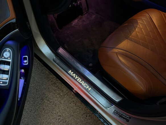 2019 Mercedes-Benz Maybach S-Класс 560 I (X222) Рестайлинг, зелёный - вид 13