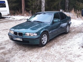1998 BMW 3 серии 316i III (E36), зелёный, 650000 рублей, вид 2