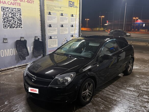 2008 Opel Astra GTC H Рестайлинг, чёрный, 400000 рублей - вид 3