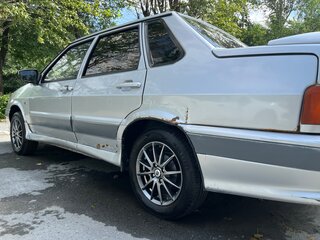 2005 Lada (ВАЗ) 2115, серебристый, 210000 рублей, вид 4