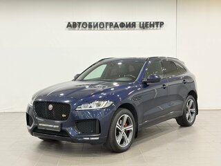 2017 Jaguar F-Pace I, синий, 2690000 рублей, вид 1