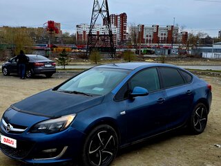 2013 Opel Astra J Рестайлинг, синий, 510000 рублей, вид 1