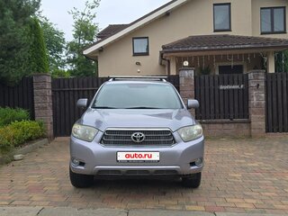 2010 Toyota Highlander II (XU40), голубой, 1200000 рублей, вид 2