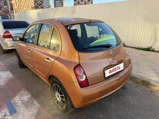 2009 Nissan Micra III (K12), оранжевый, 700000 рублей, вид 4