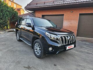 2014 Toyota Land Cruiser Prado 150 Series Рестайлинг 1, чёрный, 2990000 рублей, вид 3