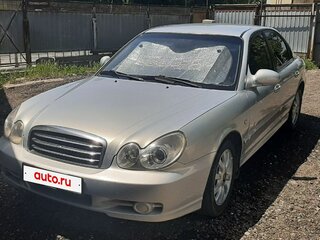 2009 Hyundai Sonata ТагАЗ IV (EF) Рестайлинг, серебристый, 550000 рублей, вид 1
