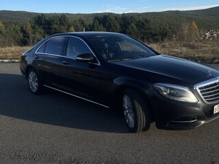 2014 Mercedes-Benz S-Класс 500 VI (W222, C217), чёрный, 2900000 рублей, вид 2