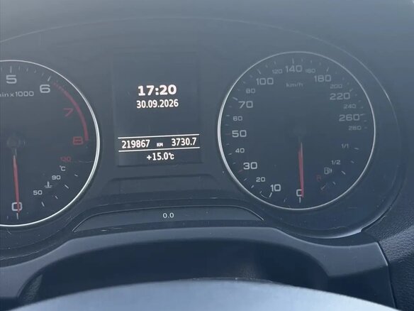 2013 Audi A3 III (8V), чёрный, 1000000 рублей - вид 10