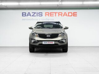 2014 Kia Sportage III Рестайлинг, бежевый, 1445000 рублей, вид 2