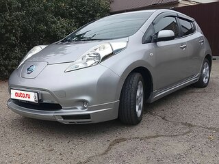 2016 Nissan Leaf 30kWh I (ZE0/AZE0), серебристый, 1550000 рублей, вид 2