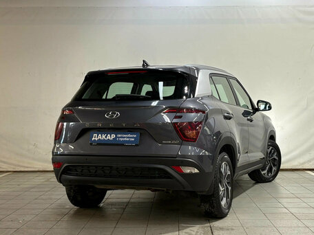 2021 Hyundai Creta II, серый, 2220000 рублей, вид 4