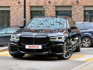2021 BMW 7 серии 730d xDrive VI (G11/G12) Рестайлинг, чёрный, 7600000 рублей, вид 3
