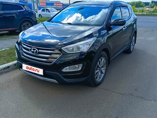 2012 Hyundai Santa Fe III, чёрный, 1550000 рублей, вид 1