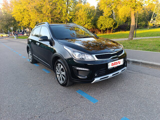2019 Kia Rio X-Line IV, чёрный, 1350000 рублей, вид 4