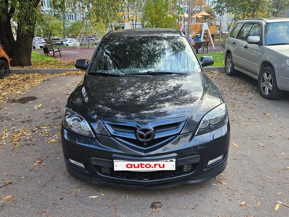 2008 Mazda 3 I (BK) Рестайлинг, чёрный, 800000 рублей