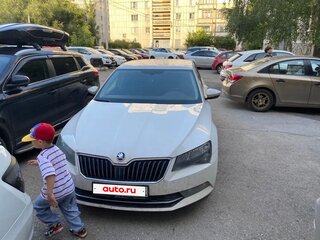 2016 Skoda Superb III, белый, 1550000 рублей, вид 1