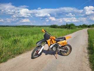 1989 KTM 125 SX, оранжевый, 140000 рублей, вид 2
