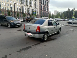2007 Renault Logan I, серый, 178000 рублей, вид 2