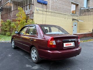 2007 Hyundai Accent ТагАЗ II, красный, 600000 рублей, вид 3