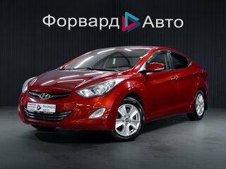 2011 Hyundai Elantra V (MD), красный, 1150000 рублей, вид 3