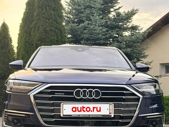 2021 Audi A8 60 TFSI e IV (D5), синий, 8230000 рублей - вид 34