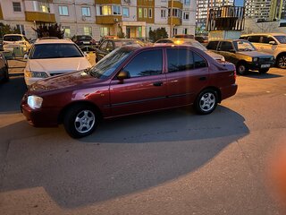 2006 Hyundai Accent ТагАЗ II, красный, 500000 рублей, вид 2