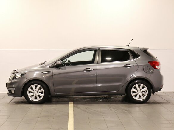 2016 Kia Rio III Рестайлинг, серый, 1140000 рублей - вид 8