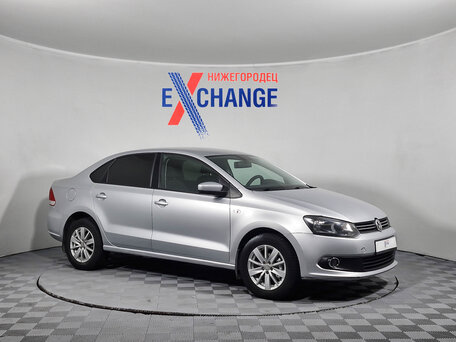 2013 Volkswagen Polo V, серебристый, 719000 рублей, вид 2